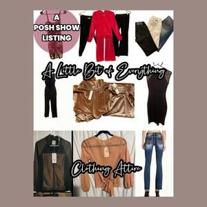 Jeans,Coats,Sweaters,Rompers,Dresses,Tops etc